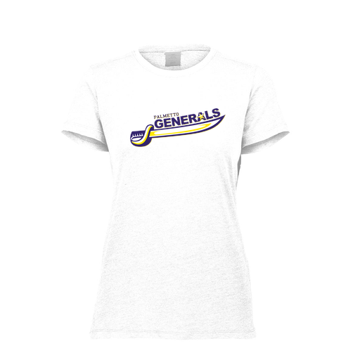 [FTSCUBWH-FAXS-LOGO1] Decker Women's Tri-Blend T-Shirt - Short Sleeve (Female Adult XS, White, Logo 1)