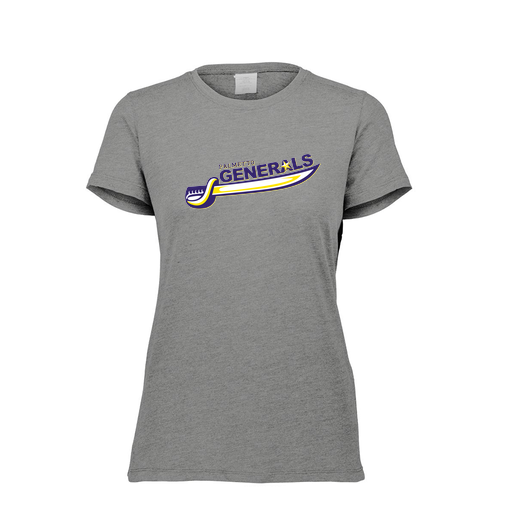 [FTSCUBGY-FAXS-LOGO1] Decker Women's Tri-Blend T-Shirt - Short Sleeve (Female Adult XS, Gray, Logo 1)