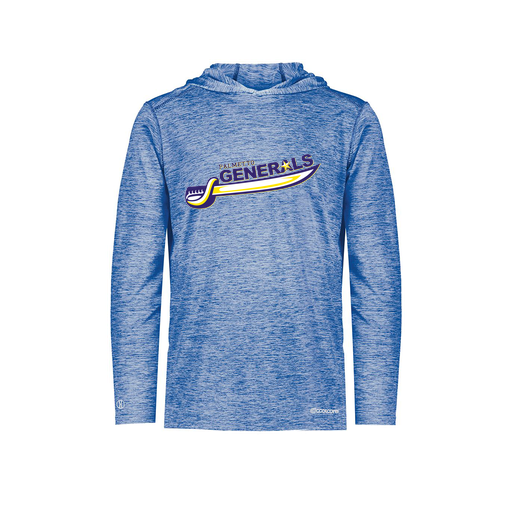 [FOLHCGRY-AS-LOGO1] Decker Men's Charge Hoodie (Adult S, Royal, Logo 1)