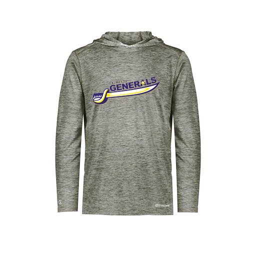 [CUS-DFW-CHGHOOD-PER-LSL-GRY-AS-LOGO1] Men's Charge Hoodie (Adult S, Gray, Logo 1)