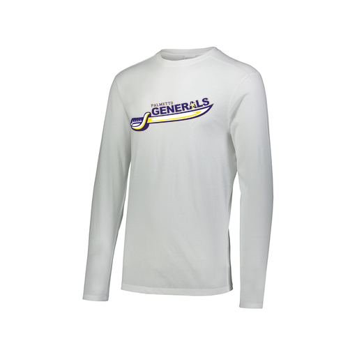 [3075.005.XS-LOGO1] Men's LS Ultra-blend T-Shirt (Adult XS, White, Logo 1)